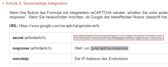 PHP Kontaktformular mit Google reCaptcha Spamschutz tutorial